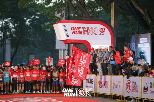 Race photo from ONE RUN 10K 2025