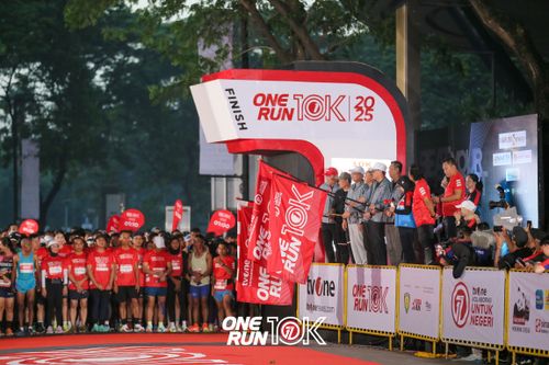 Race photo from ONE RUN 10K 2025
