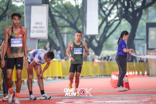 Race photo from ONE RUN 10K 2025
