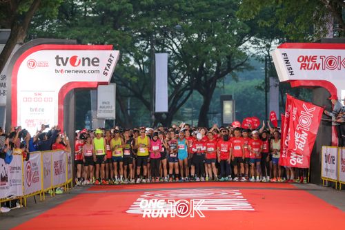 Race photo from ONE RUN 10K 2025