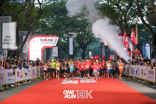 Race photo from ONE RUN 10K 2025
