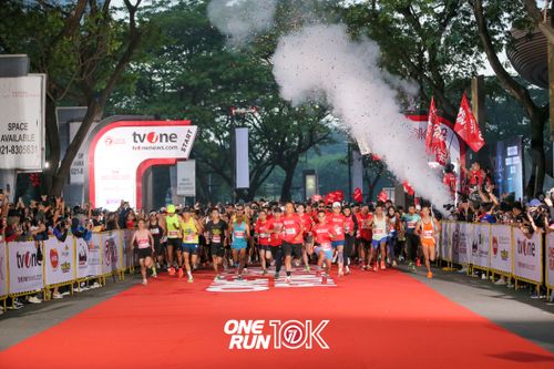 Race photo from ONE RUN 10K 2025
