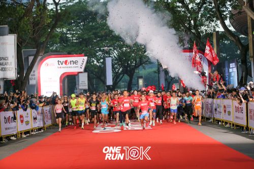 Race photo from ONE RUN 10K 2025