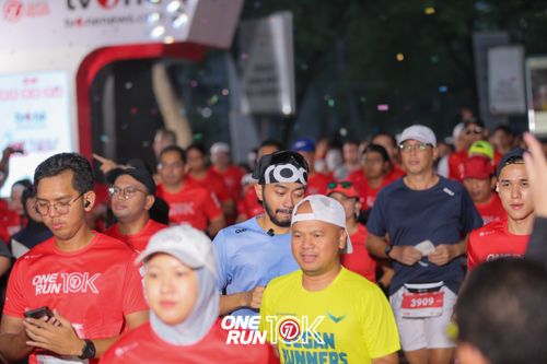 Race photo from ONE RUN 10K 2025