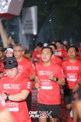 Race photo from ONE RUN 10K 2025