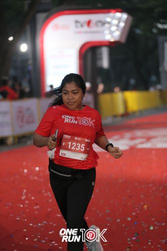 Race photo from ONE RUN 10K 2025