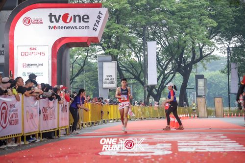 Race photo from ONE RUN 10K 2025