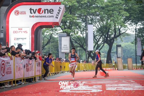 Race photo from ONE RUN 10K 2025