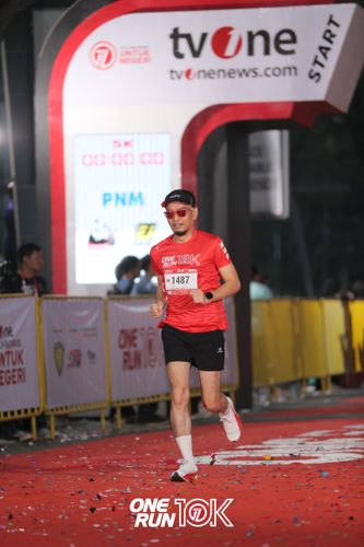 Race photo from ONE RUN 10K 2025