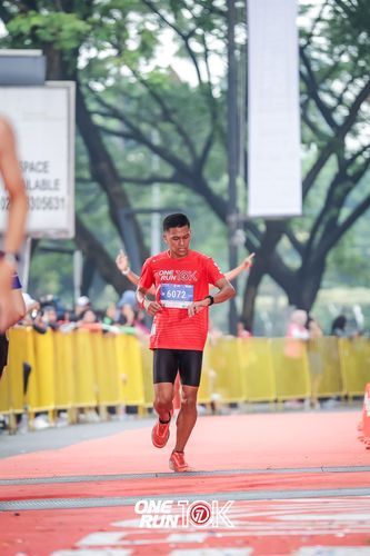 Race photo from ONE RUN 10K 2025