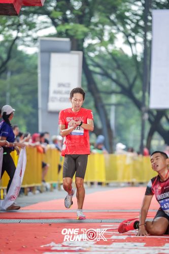 Race photo from ONE RUN 10K 2025