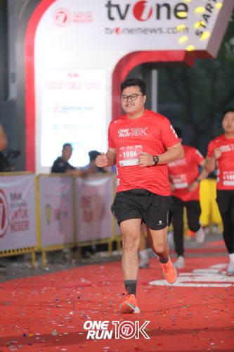 Race photo from ONE RUN 10K 2025