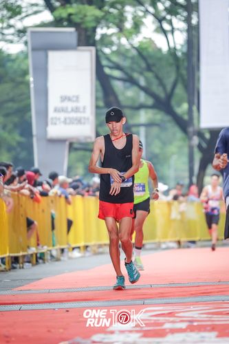 Race photo from ONE RUN 10K 2025