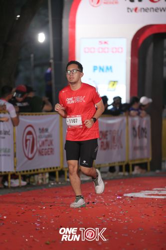 Race photo from ONE RUN 10K 2025