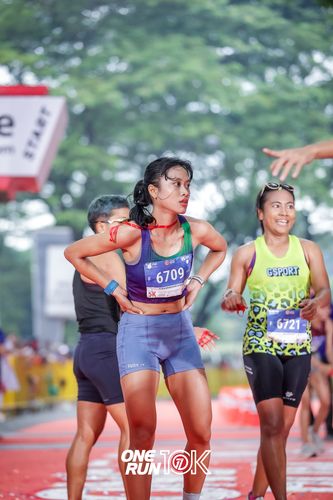 Race photo from ONE RUN 10K 2025