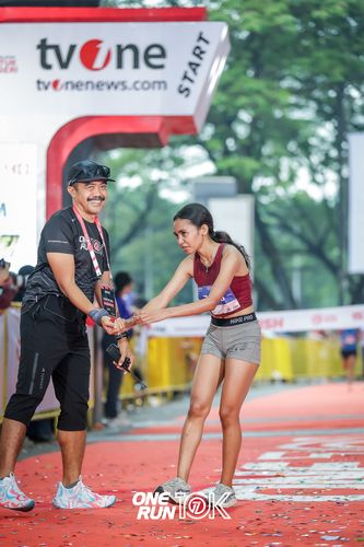 Race photo from ONE RUN 10K 2025