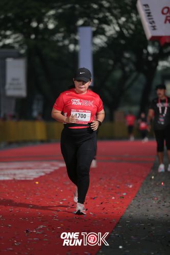 Race photo from ONE RUN 10K 2025