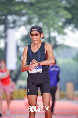 Race photo from ONE RUN 10K 2025