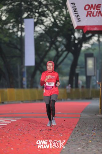 Race photo from ONE RUN 10K 2025