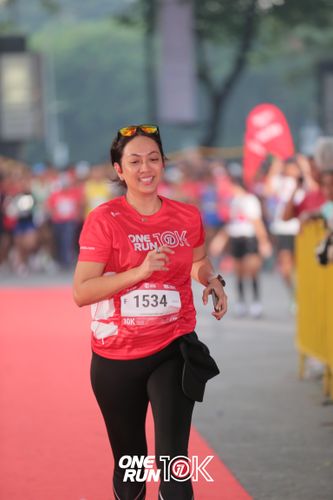 Race photo from ONE RUN 10K 2025