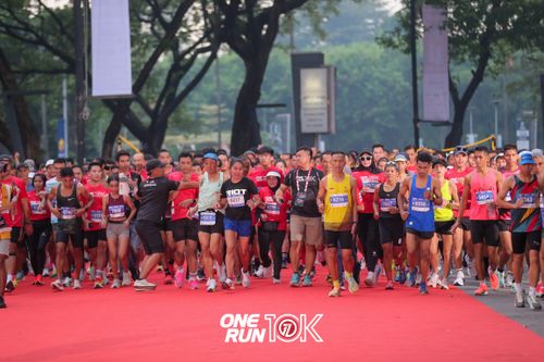Race photo from ONE RUN 10K 2025