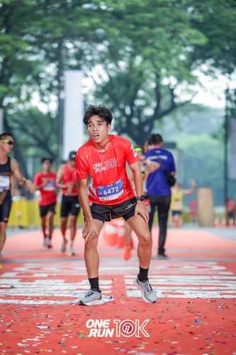 Race photo from ONE RUN 10K 2025
