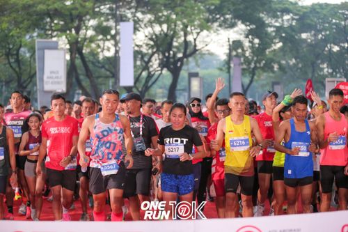 Race photo from ONE RUN 10K 2025