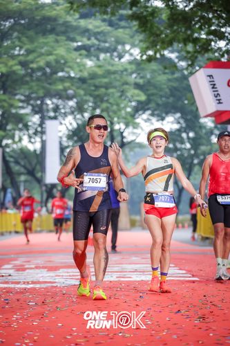 Race photo from ONE RUN 10K 2025