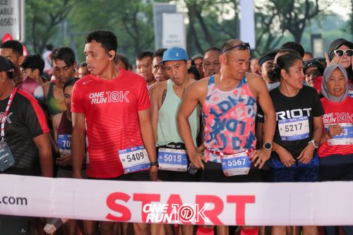 Race photo from ONE RUN 10K 2025