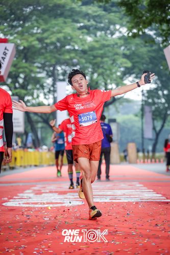 Race photo from ONE RUN 10K 2025