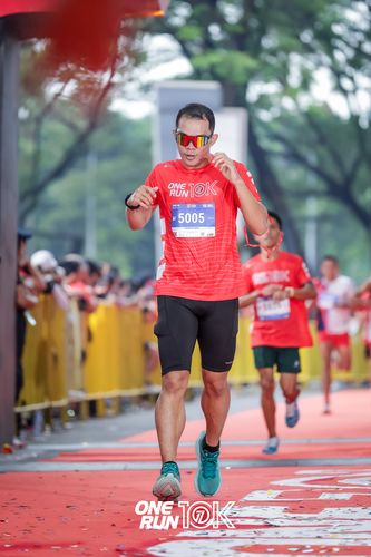 Race photo from ONE RUN 10K 2025
