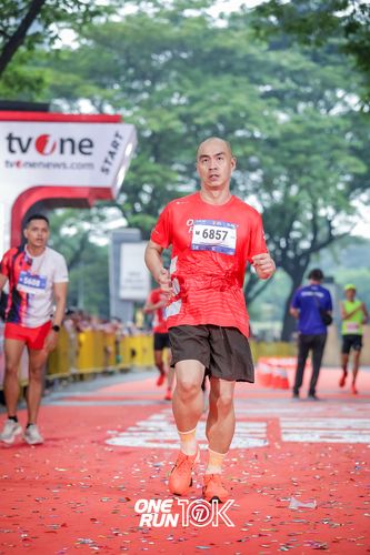 Race photo from ONE RUN 10K 2025
