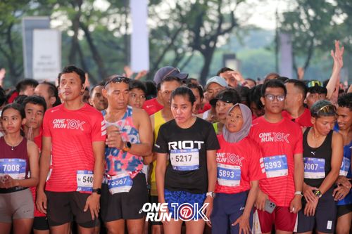 Race photo from ONE RUN 10K 2025