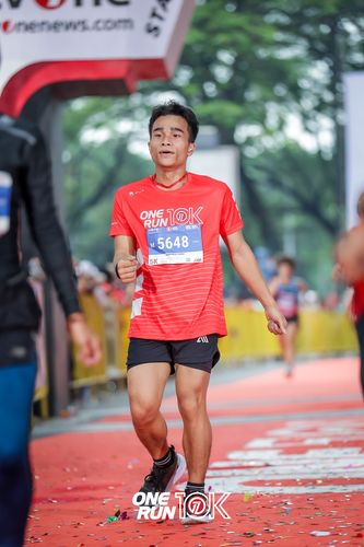 Race photo from ONE RUN 10K 2025
