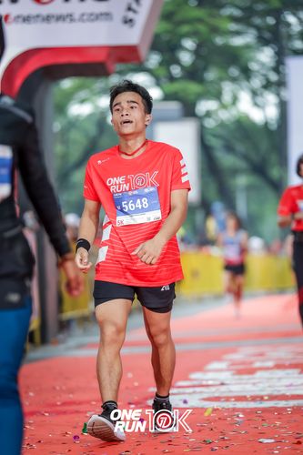 Race photo from ONE RUN 10K 2025