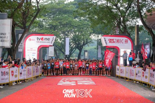 Race photo from ONE RUN 10K 2025