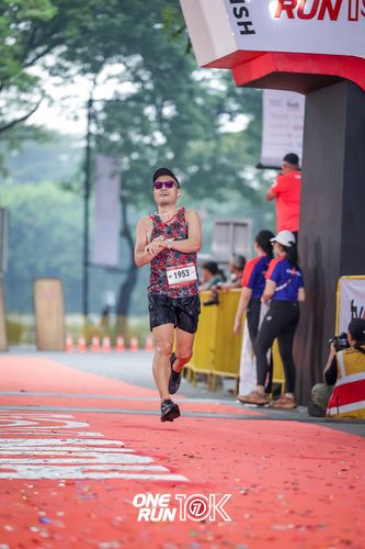Race photo from ONE RUN 10K 2025