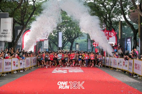 Race photo from ONE RUN 10K 2025