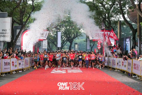 Race photo from ONE RUN 10K 2025