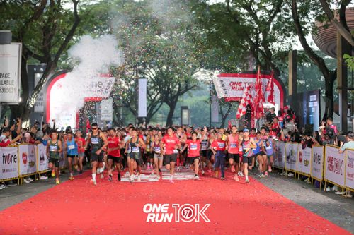 Race photo from ONE RUN 10K 2025