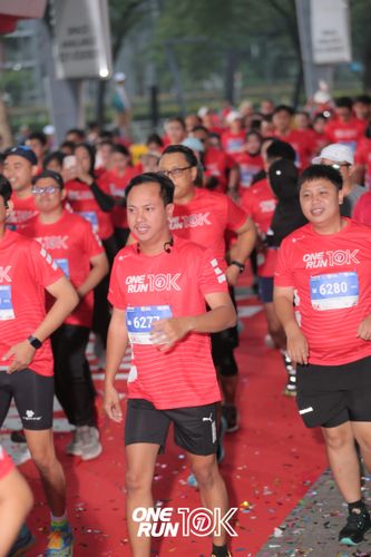 Race photo from ONE RUN 10K 2025