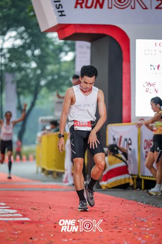 Race photo from ONE RUN 10K 2025