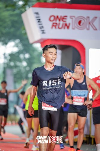 Race photo from ONE RUN 10K 2025