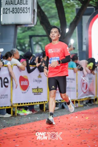 Race photo from ONE RUN 10K 2025