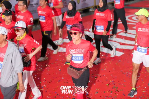 Race photo from ONE RUN 10K 2025