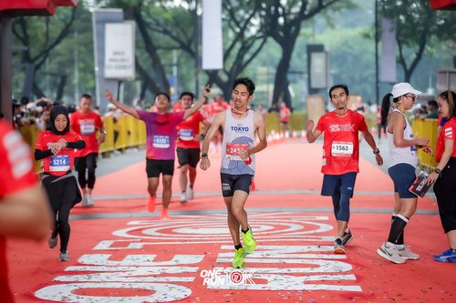 Race photo from ONE RUN 10K 2025