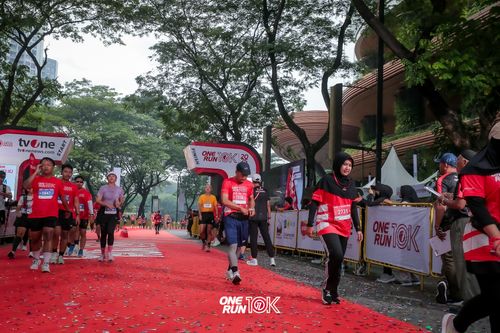 Race photo from ONE RUN 10K 2025