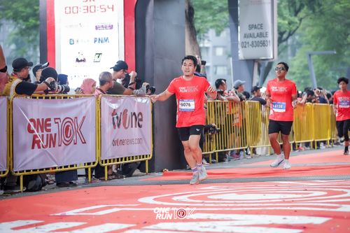 Race photo from ONE RUN 10K 2025