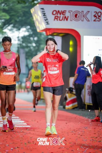 Race photo from ONE RUN 10K 2025