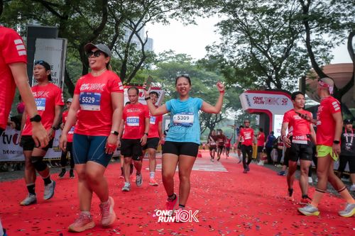 Race photo from ONE RUN 10K 2025